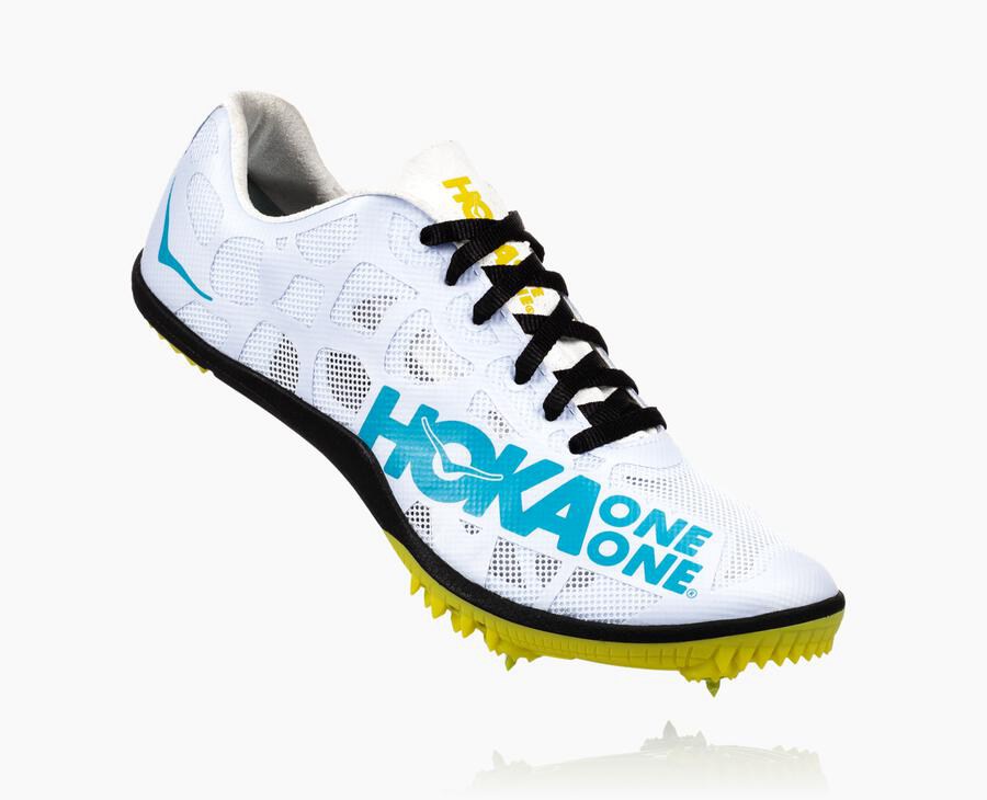 Tennis Hoka One One Rocket X Homme - Blanche/Bleu - WLY-402561